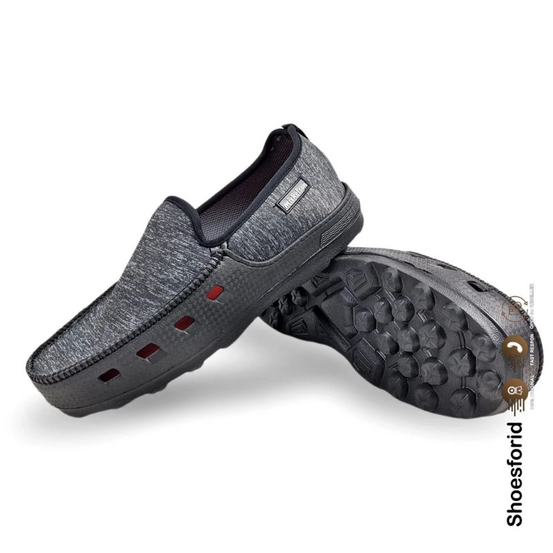 SFU SEPATU KARET PRIA COURTNEY HITMAN // MILIONER // SEPATU SLIP ON PRIA