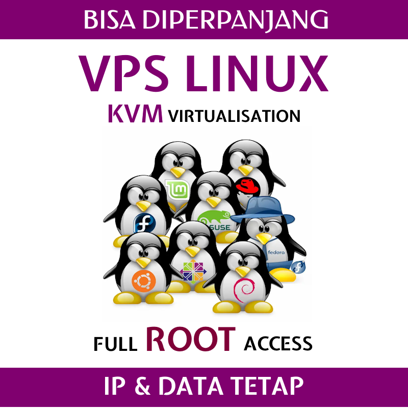 VPS Linux Bulanan - Bisa diperpanjang