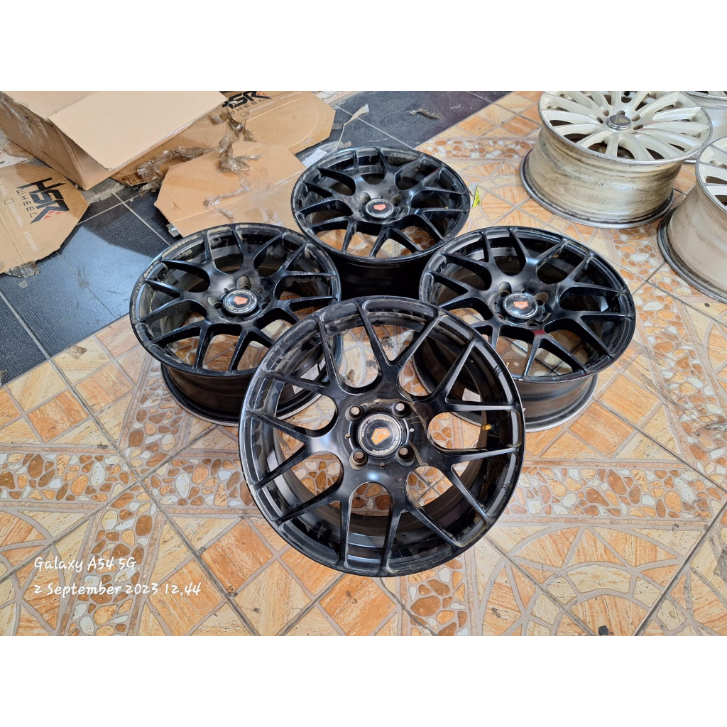 Velg Mobil Bekas Ring 15 VOSSEN R15X6,5 H4X100 ET35