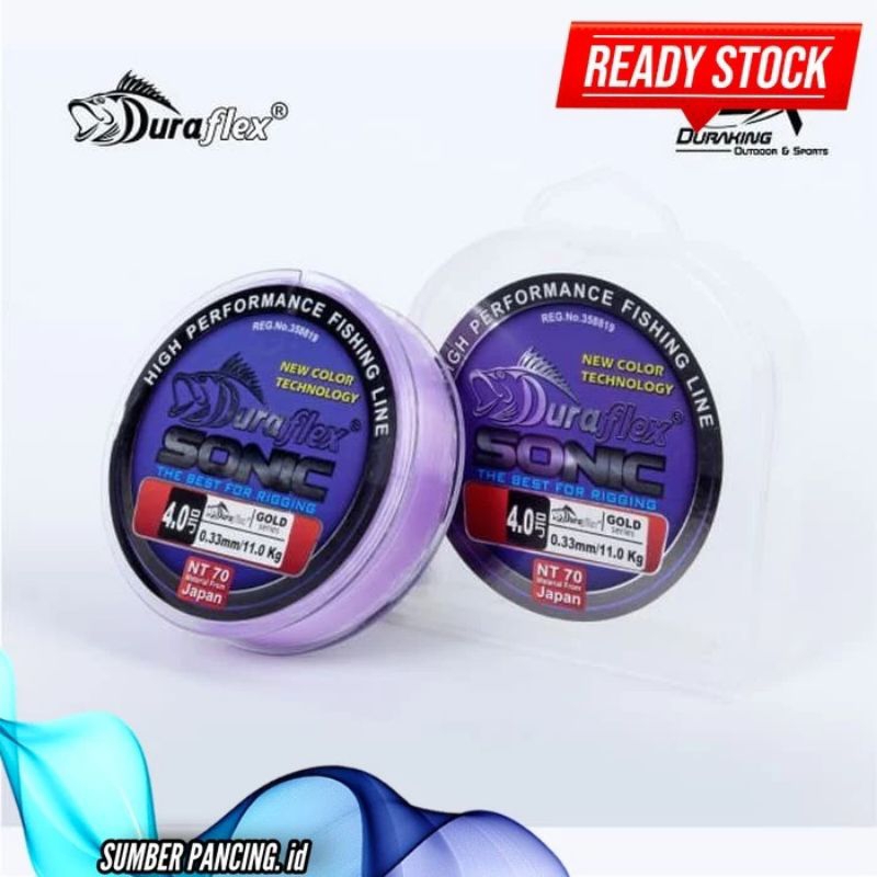 Duraflex Sonic 150 M - Senar pancing duraflex sonic - senar pancing