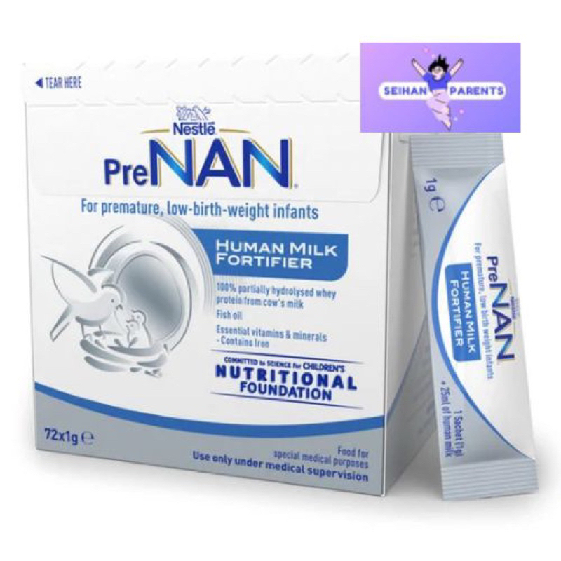 NESTLE preNAN FM 85 HUMAN MILK FORTIFIER ECER SACHET 1GR / HMF / NUTRISI BAYI PREMATUR