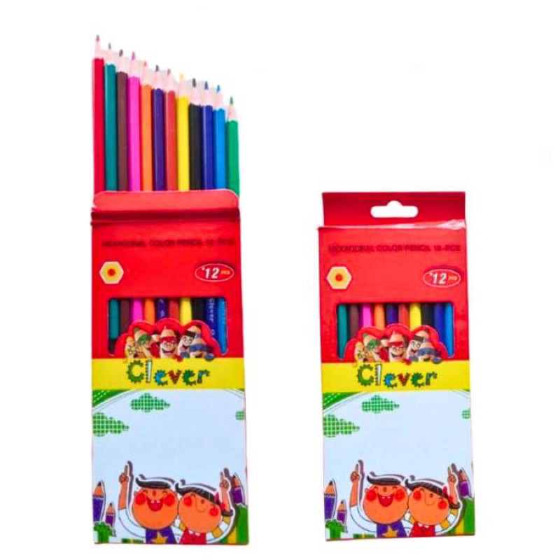 

Pensil Warna Clever isi 12 / Clever CL 350 / Clever CL 700