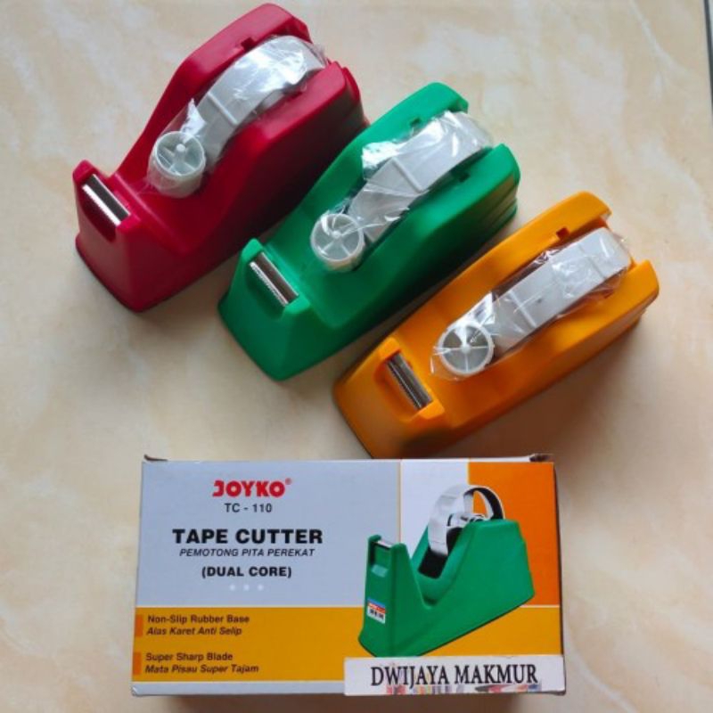 

Tape Dispenser Joyko TC-110/ Tape Cutter / Pemotong Solasi