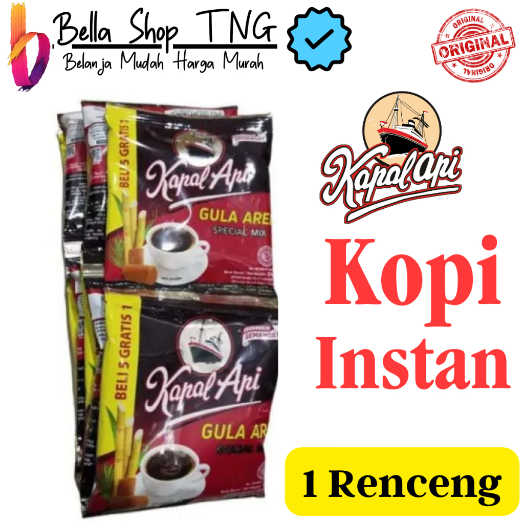 

Kapal Api Mix Gula Aren 10 Sachet