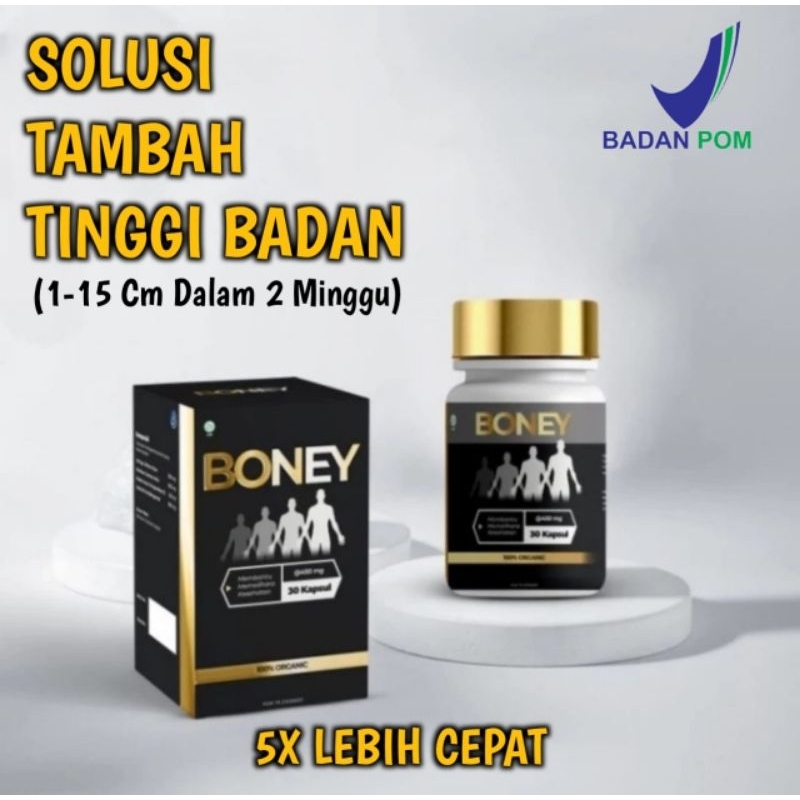 BONEY Suplemen Peninggi Badan Aman BPOM