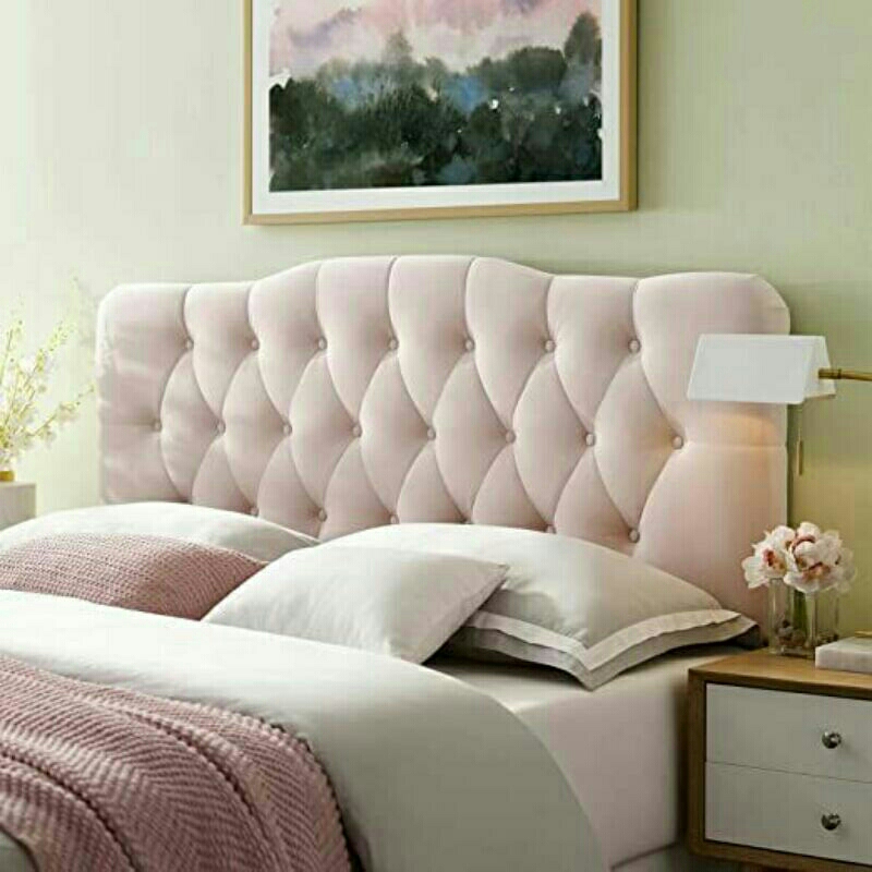 tufted bed 200 x 90 cm