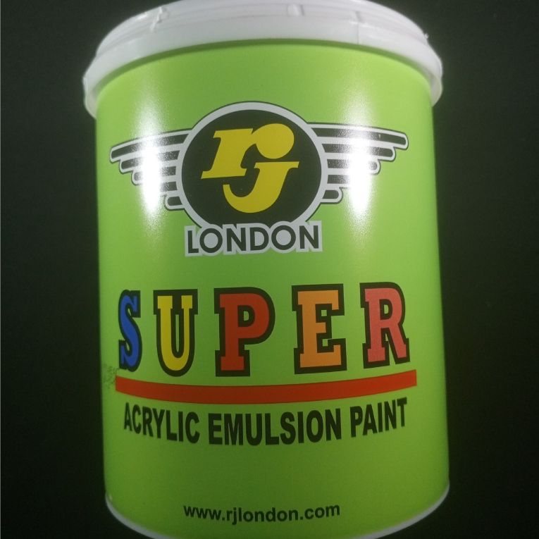 RJ London Cat Tembok Super Acrylic Emulsion Paint 1 KG