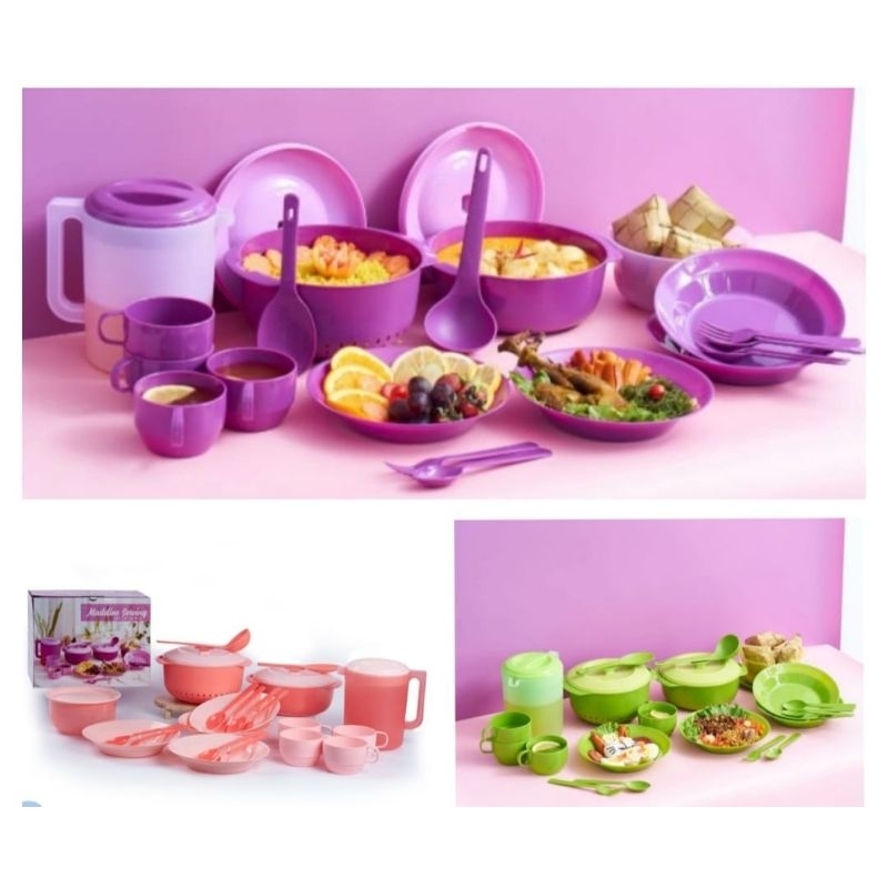MADELINE SERVING SET 18 PCS