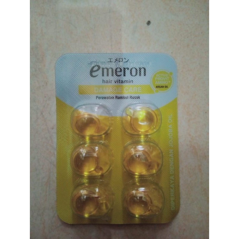 Emeron hair vitamin damage care,emeron hair vitamin black shine