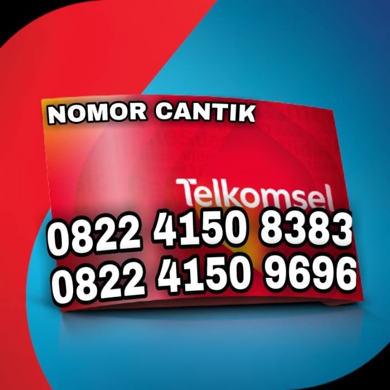 Nomor Cantik Simpati LOOP 0822 4150 7474 8282 8383 9696 Kartu Perdana Telkomsel Nomer Rapih