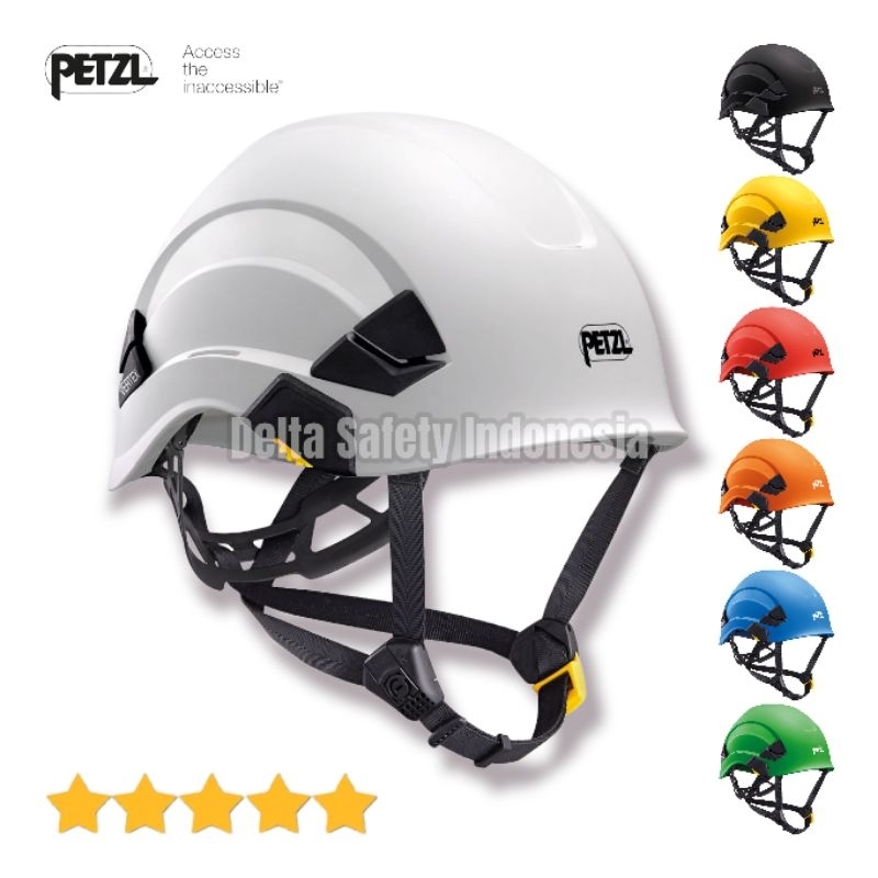 PETZL Helmet Vertex Putih A010AA00 Original Helm Safety Climbing Tactical ABS Standar ANSI Z89.1