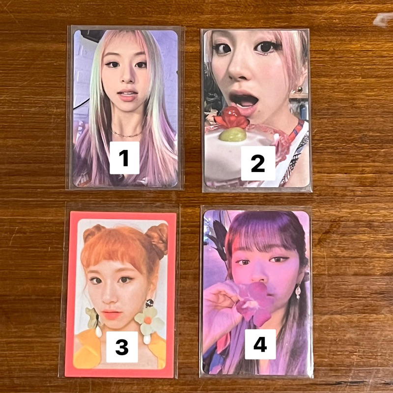 Photocard (PC) Official Twice Chaeyoung Jeongyeon More and More DTNA