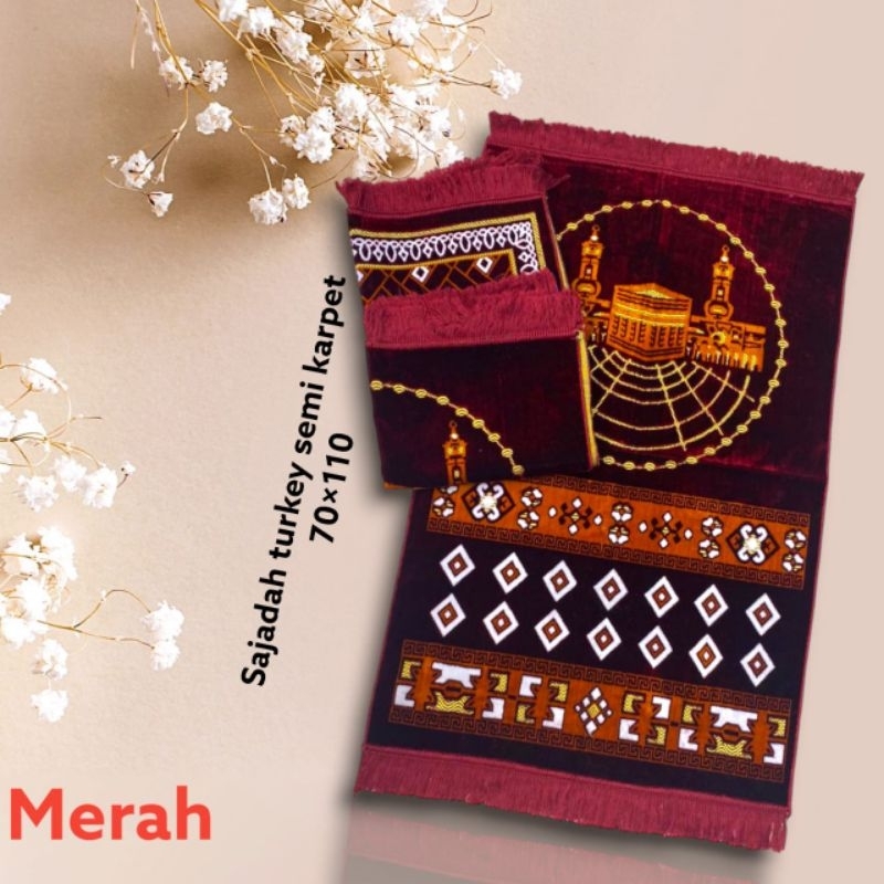 Sajadah Turkey premium sajadah bulu halus original Turkey