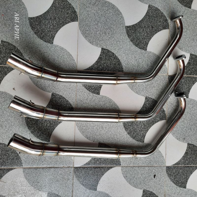 header pipa leher knalpot SAKURA original ALL NEW R15 VVA V3 V4 R15M