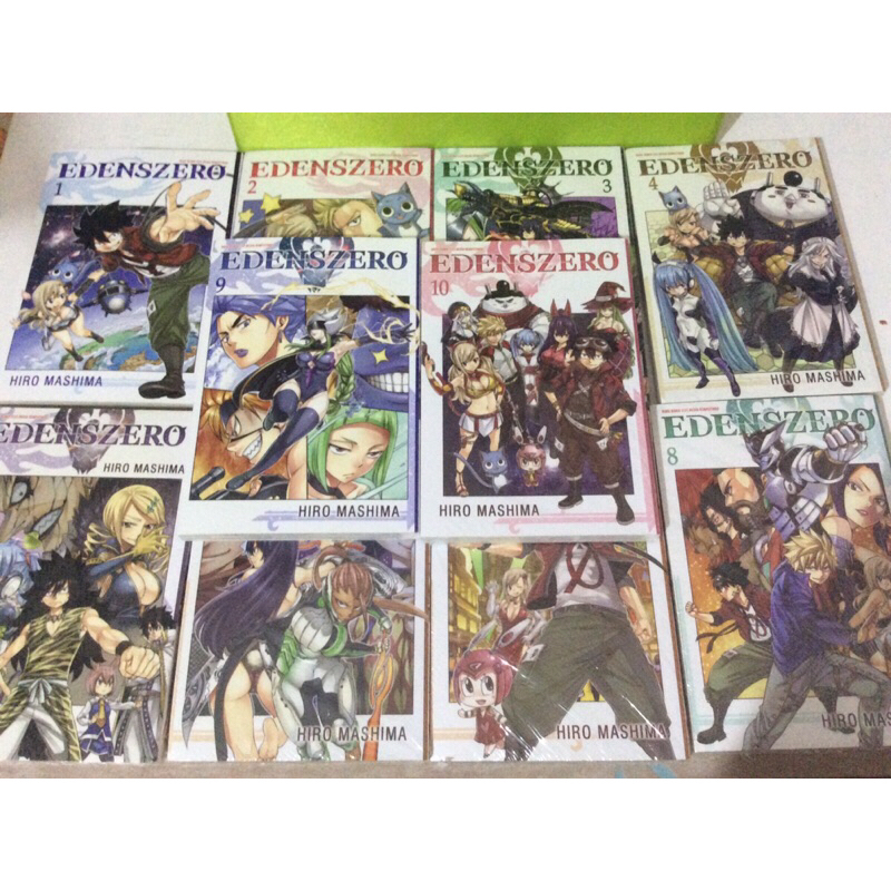 Komik Edens Zero set volume 1-10 sealed unsealed original (baca deskripsi)