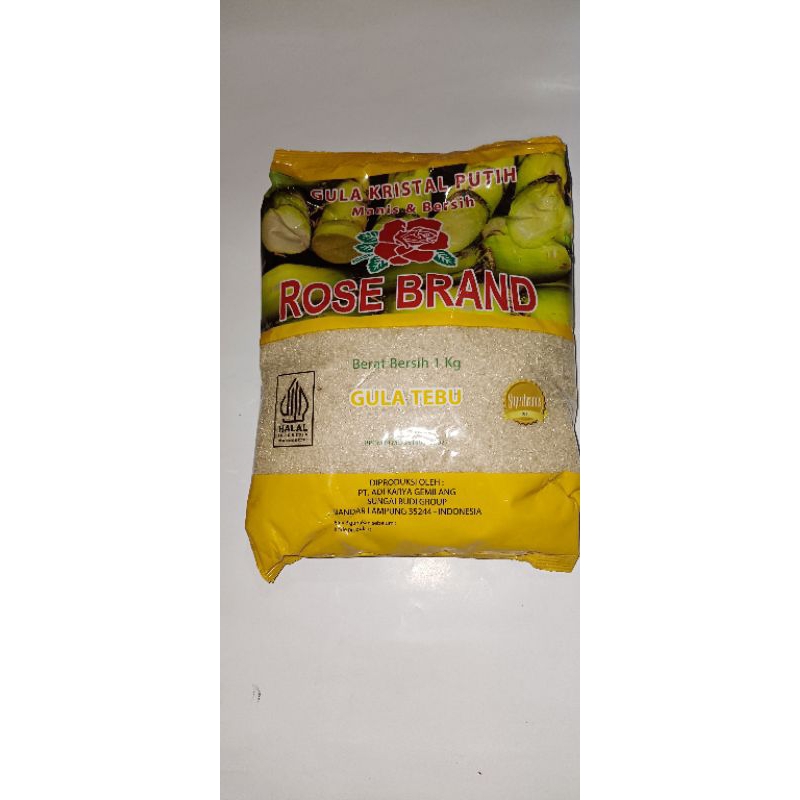 

gula rose brand kemasan 1kg