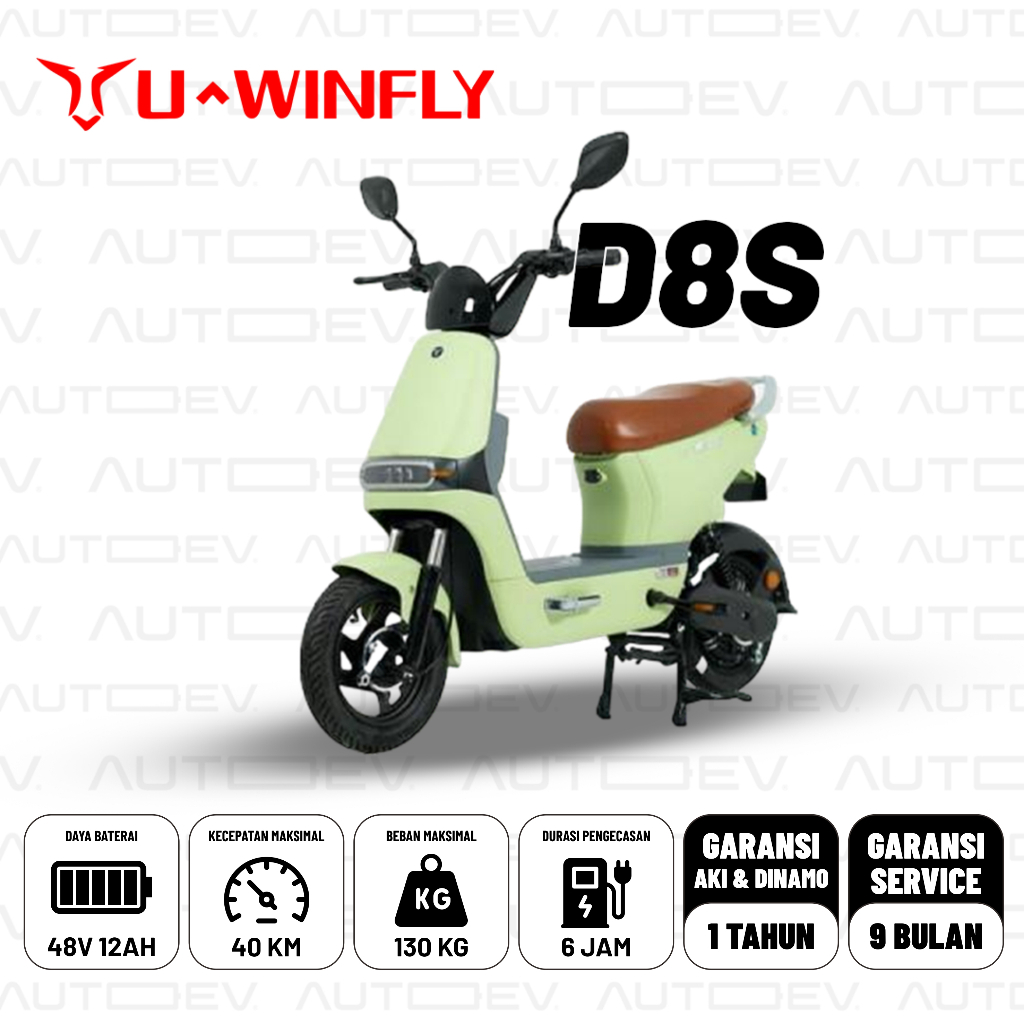 Sepeda Listrik U-Winfly D8S