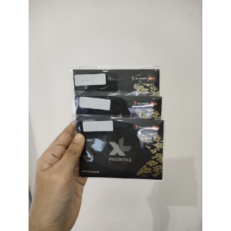 Kartu XL prioritas 10 Digit 2pc