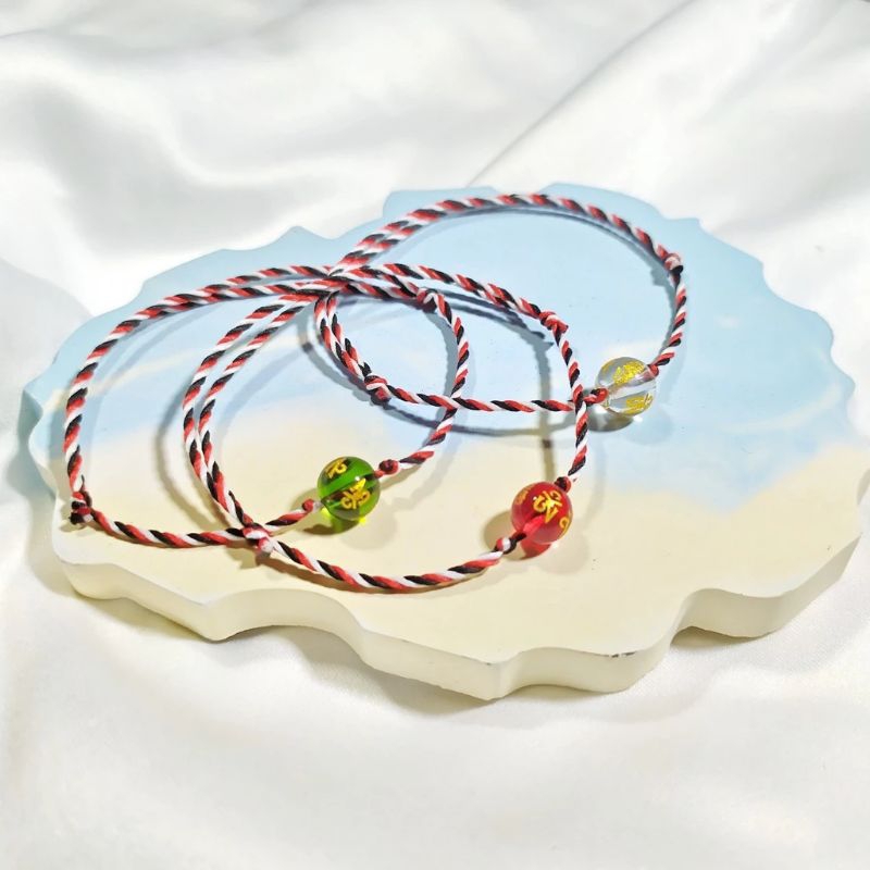 Gelang Tridatu Bali Gelang Tridatu 3 Bola Tibet Gelang Tali Tridatu Gelang 3 Warna Gelang Bola Tibet
