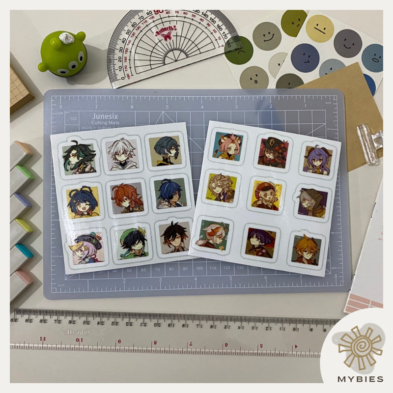 

Sticker Genshin Impact Kiss Cut (9pcs)