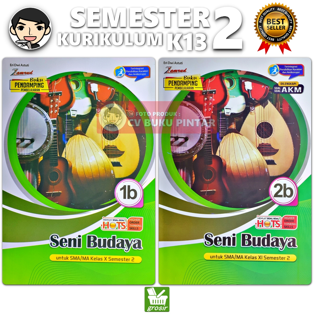 LKS SENI BUDAYA SMA/ MA KELAS 10 11 SEMESTER 2 K13 | Zamrud PUTRA NUGRAHA