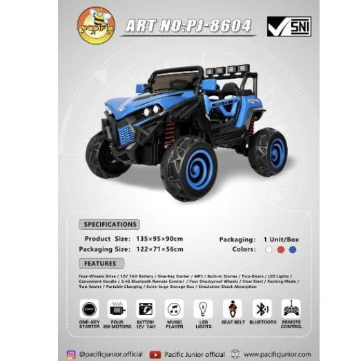 MOBIL PACIFIC PJ 8604 ANAK