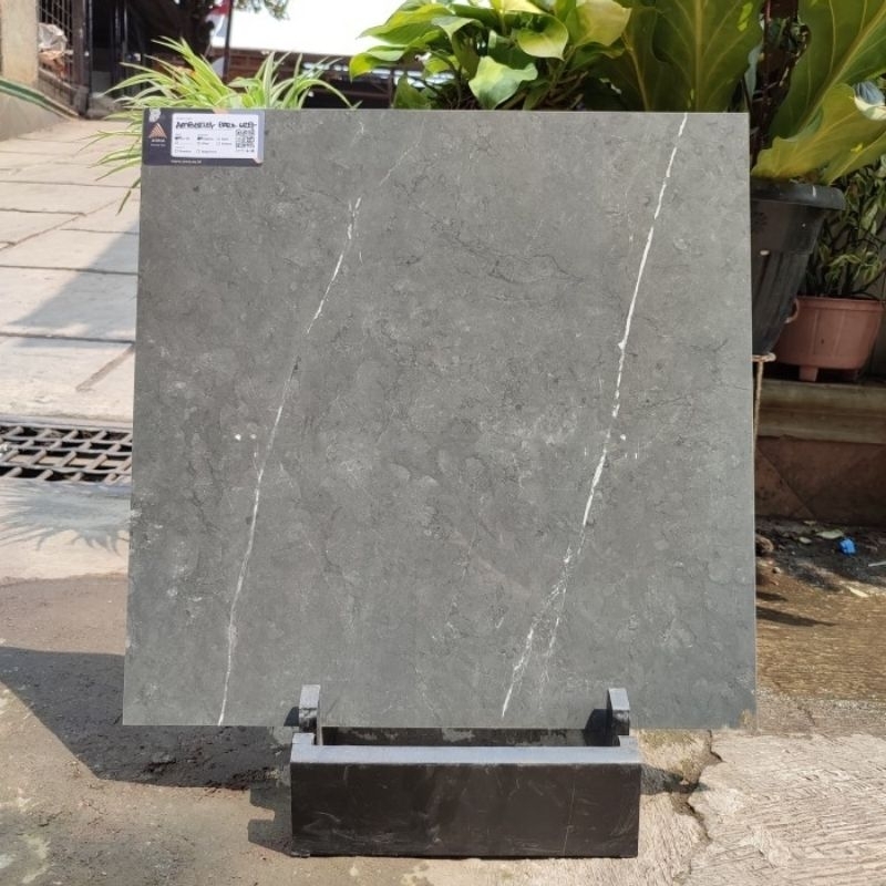 Granit Lantai 60x60 Kw Exp Arna Amberley Dark Grey
