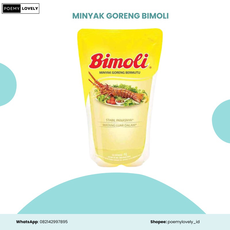 

MINYAK GORENG BIMOLI 1L dan 2L