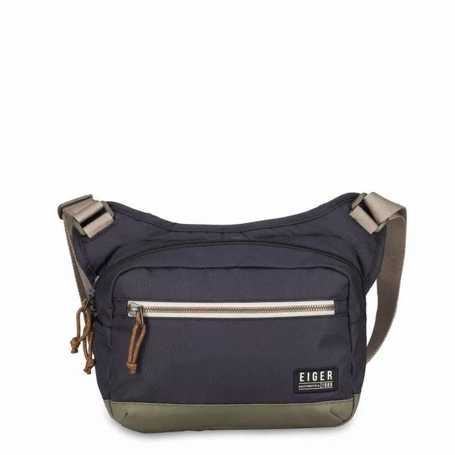 TAS SELEMPANG EIGER WANDERWAY SHOULDER BAG - NAVY 4L
