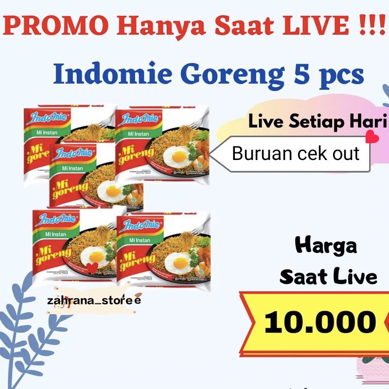 

indomie goreng paket 5pcs