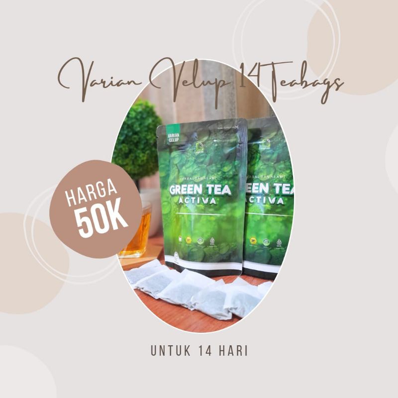 

pelangsing ampuh green tea activa