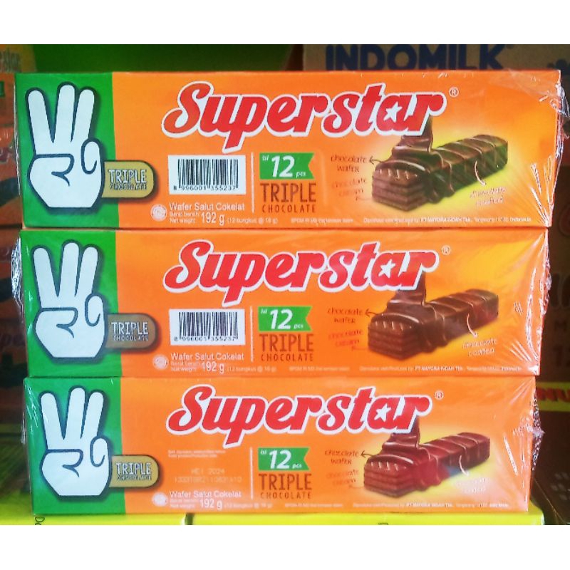 

superstar 1 box isi 20 pcs (packing kardus)