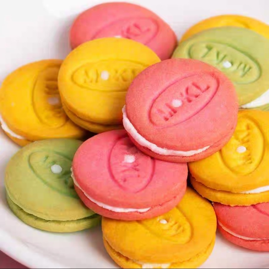 

ECER 1 PCS MINI MACARON SANDWICH BISCUITS