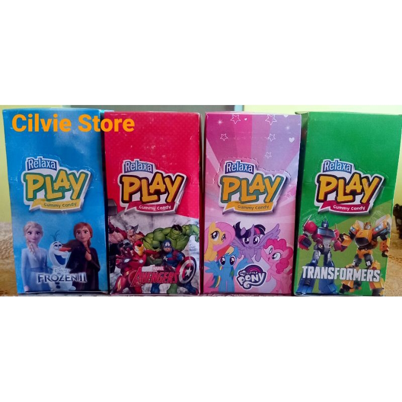 

Relaxa Play Gummy Candy Aneka Karakter