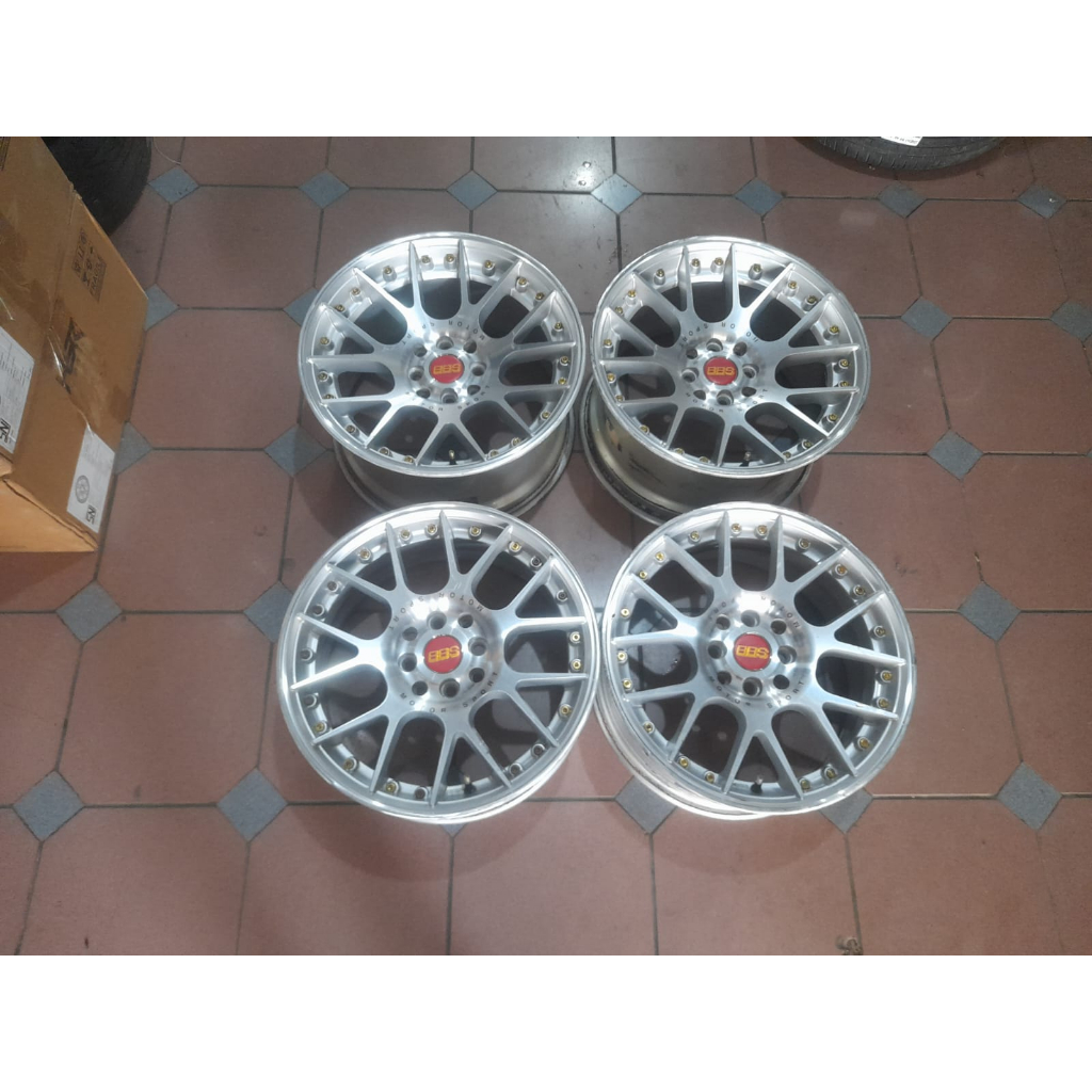 VELG SECOND RACING BBS RING 16 HOLE 4X100/114 U/ JAZZ AVANZA YARIS