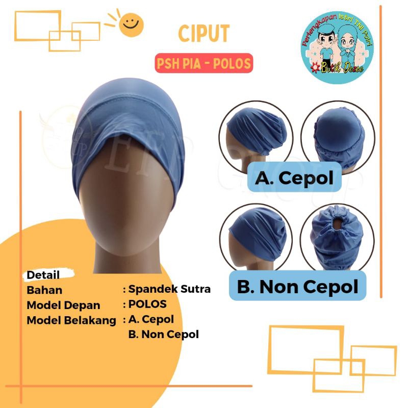 CIPUT PSH PSR PIA BAHAN SPANDEK SUTRA