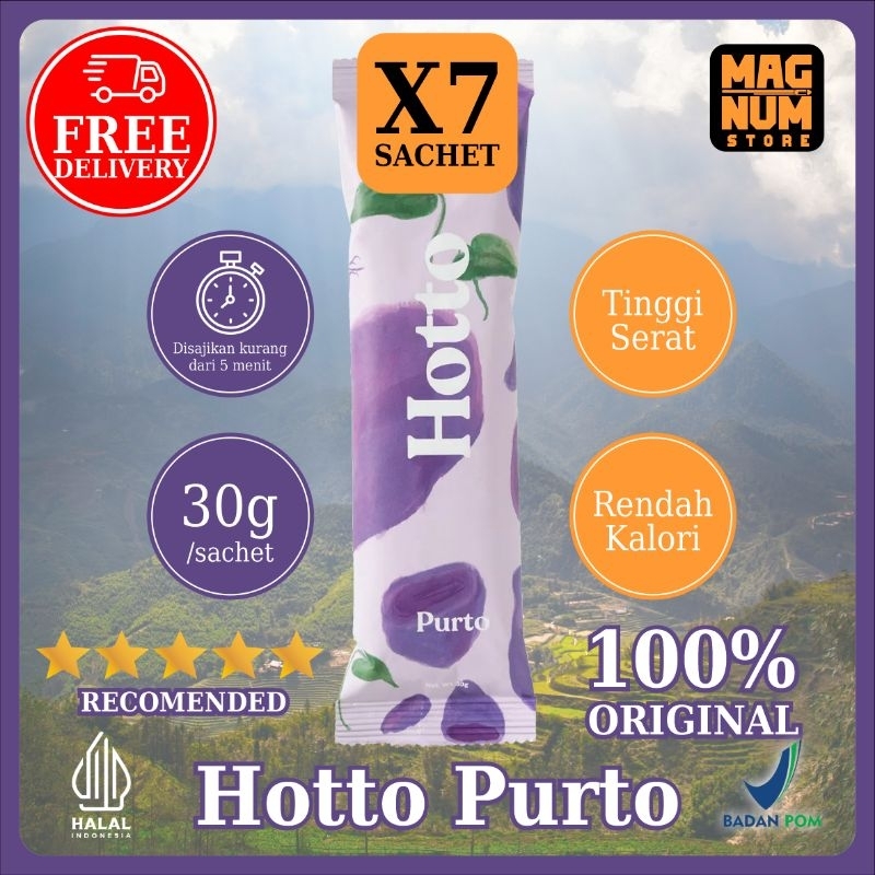 

Hotto Purto Multigrain With Purple Potato 7 Sachet