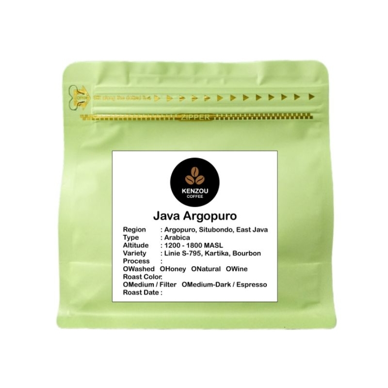 

Kenzou Coffee Biji Kopi Java Argopuro (Honey)