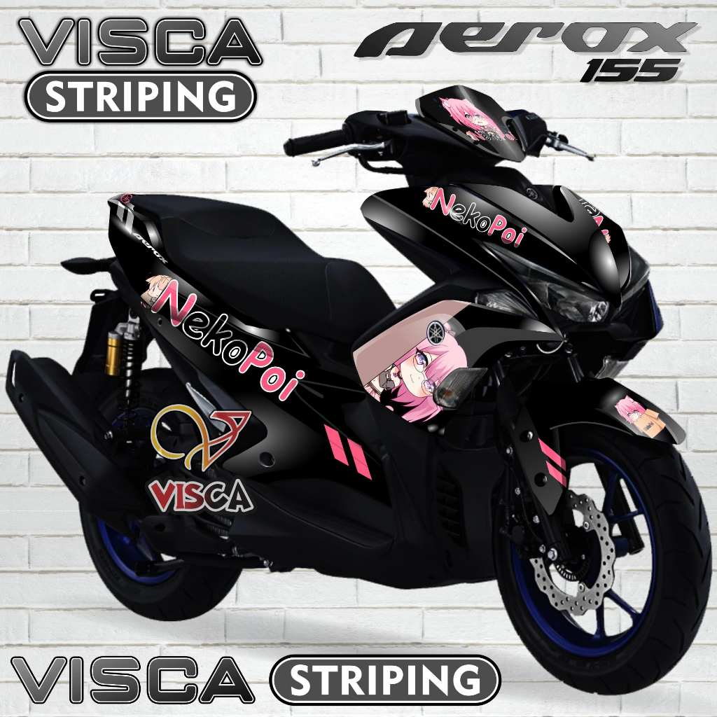 Decal Aerox 155 Old Full Body - Stiker Aerox 155 Old Keren - Striping Aerox 155 Old Variasi - Decal 