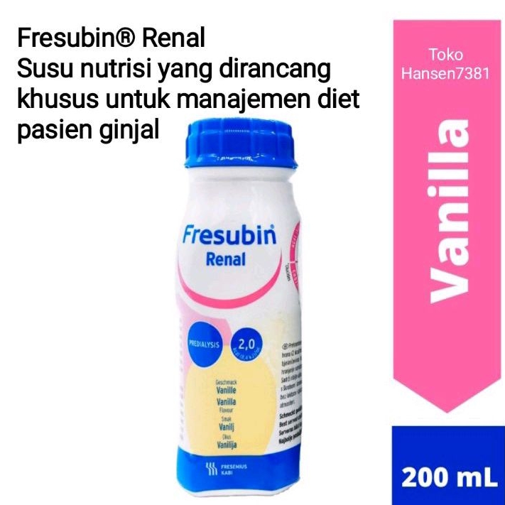 

FRESUBIN RENAL 200 ML Susu kesehatan Ginjal Tinggi Kalori