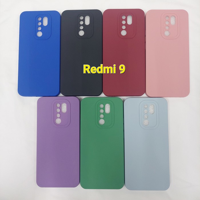 CASE XIAOMI REDMI 9 REDMI 9A REDMI 9C REDMI 9T - CASE PRO CAMERA MACARON XIAOMI REDMI 9 REDMI 9A RED