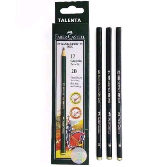 

Pensil Faber castell 2b
