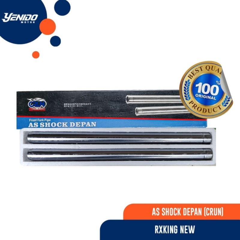 AS SHOCK DEPAN/ PIPE FRONT ( CRUN ) REVO/SUPRA125/FITNEW, REVO ABS/BLADE, SCOOPY FI/BEAT POP ESP, SU