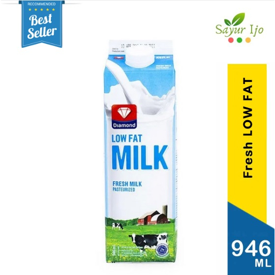

DIAMOND Susu Fresh Milk Low Fat 946 ML Susu Segar Rendah Lemak Segar