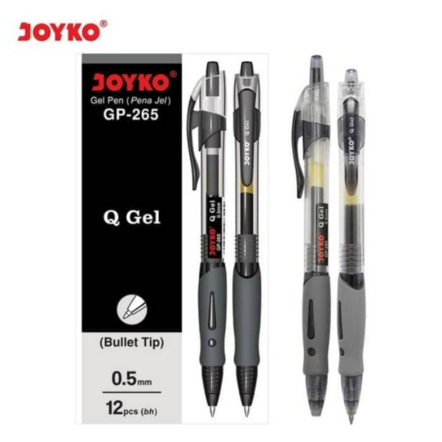 

PULPEN JOYKO Q - GEL 0.5 (isi 12) - HITAM