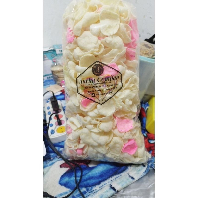 

Kerupuk singkong premium matang 1kg