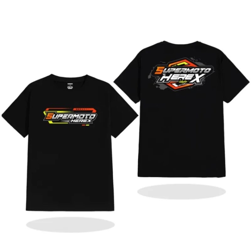 t-shirt Supermoto herex style V1 - Kaos Herex Supermoto