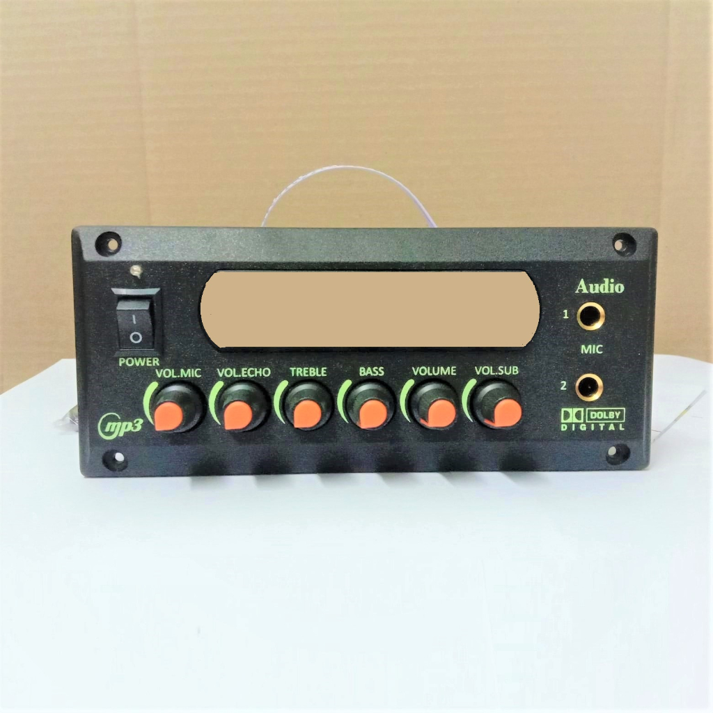 KIT POWER Speaker Aktif Mono ECHO - TANPA USB (GT-8812EU-2) - Subwoofer 150 Watt