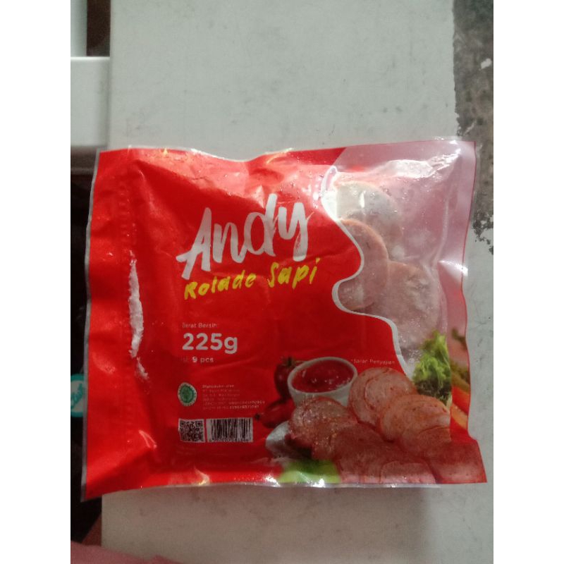 

ANDY Rolade Sapi 225gr