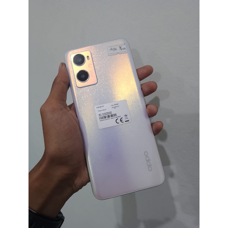 Oppo a96 8/256 seken fullset mulus